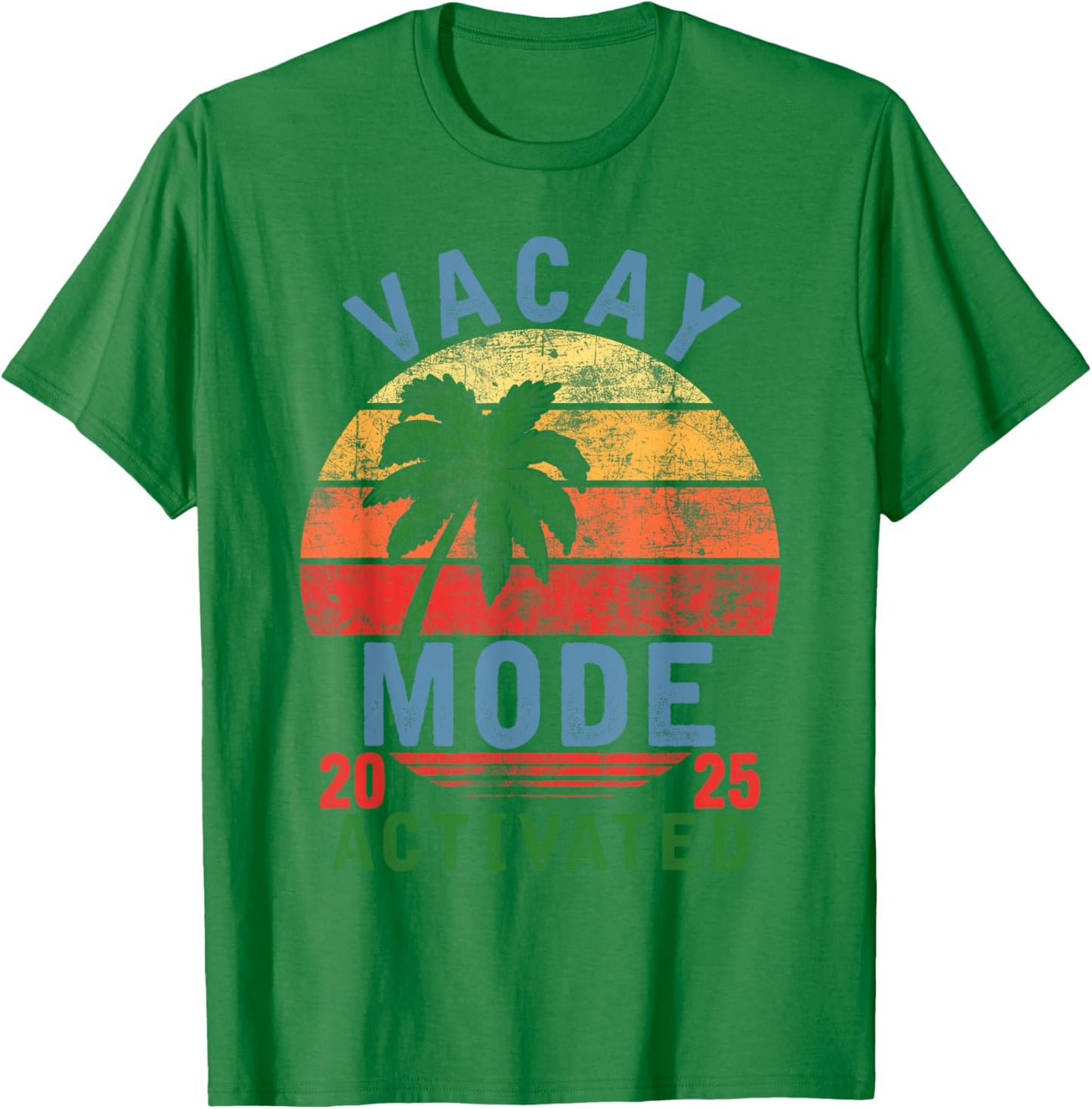 Vacay Mode Activated Vacation Summer Cruise Getaway Holiday T-Shirt - T-Shirt | Irish Green