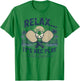 Relax It’s Rec Play Nobody is Getting Drafted Pickleball T-Shirt - T-Shirt | Irish Green