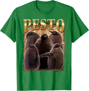 Pesto The Penguin Funny Baby Penguin Animal Lovers T-Shirt - T-Shirt | Irish Green