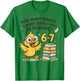 How Many Nights Reading Funny Duck 67 Meme Book Lovers T-Shirt - T-Shirt | Irish Green