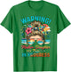 Warning Mother Daughter Trip in Progress Beach Vacation T-Shirt - T-Shirt | Irish Green