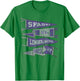 Stephen F. Austin State Lumberjacks Distressed Pennants T-Shirt - T-Shirt | Irish Green