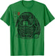 Grumpy Holland Lop Rabbit Kanji Japanese Traditional Art T-Shirt - T-Shirt | Irish Green