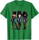 Melanin Rodeo Queen Black Cowgirl African American Western T-Shirt - T-Shirt | Irish Green