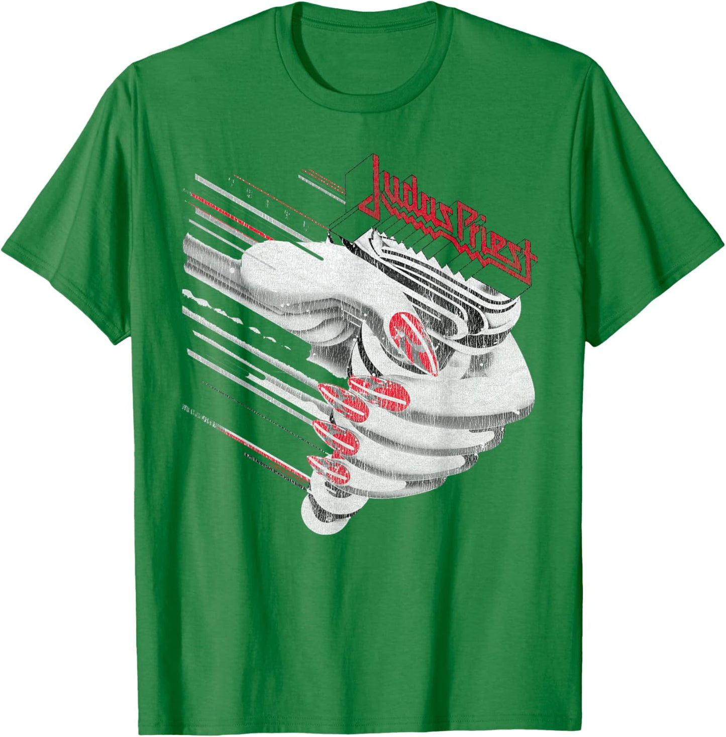 Judas Priest Turbo Fuel for Life Vintage T-Shirt - T-Shirt | Irish Green
