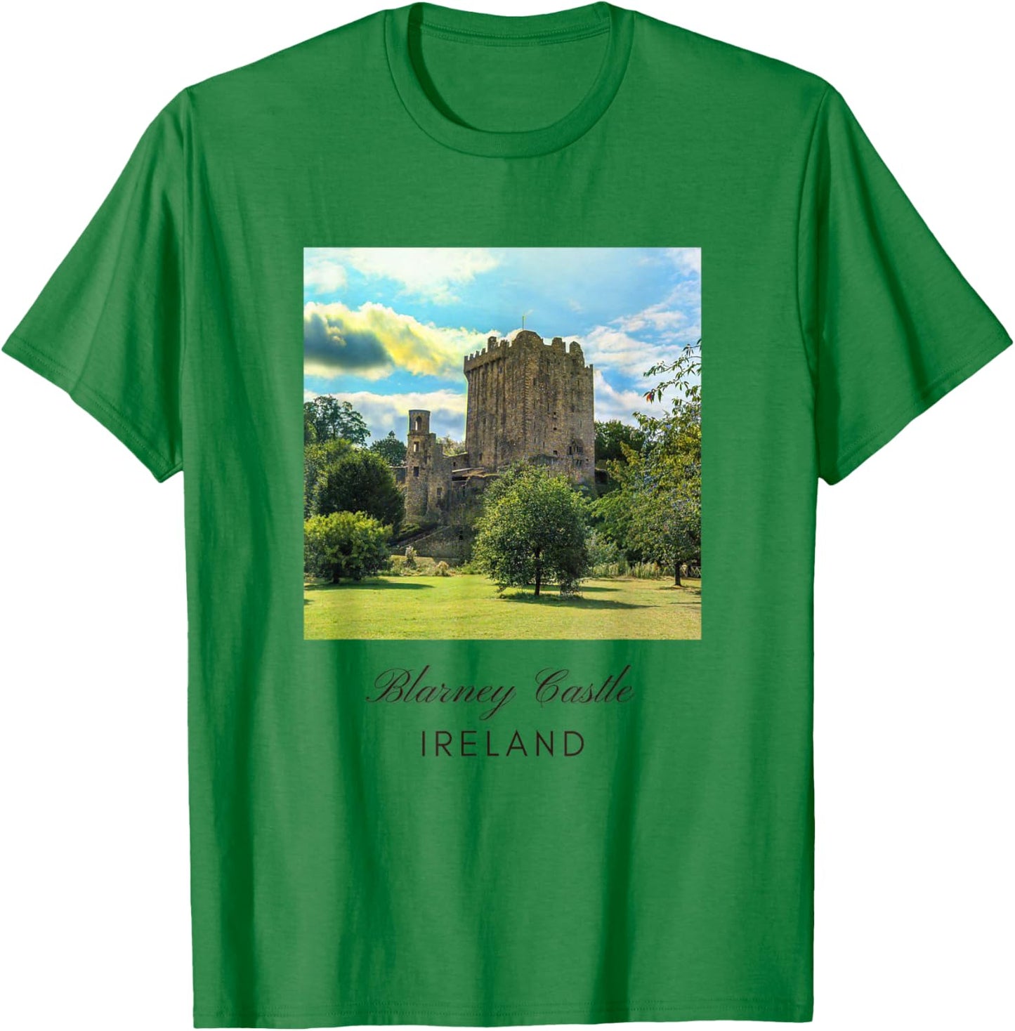 Blarney Castle - Ireland T-Shirt - T-Shirt | Irish Green