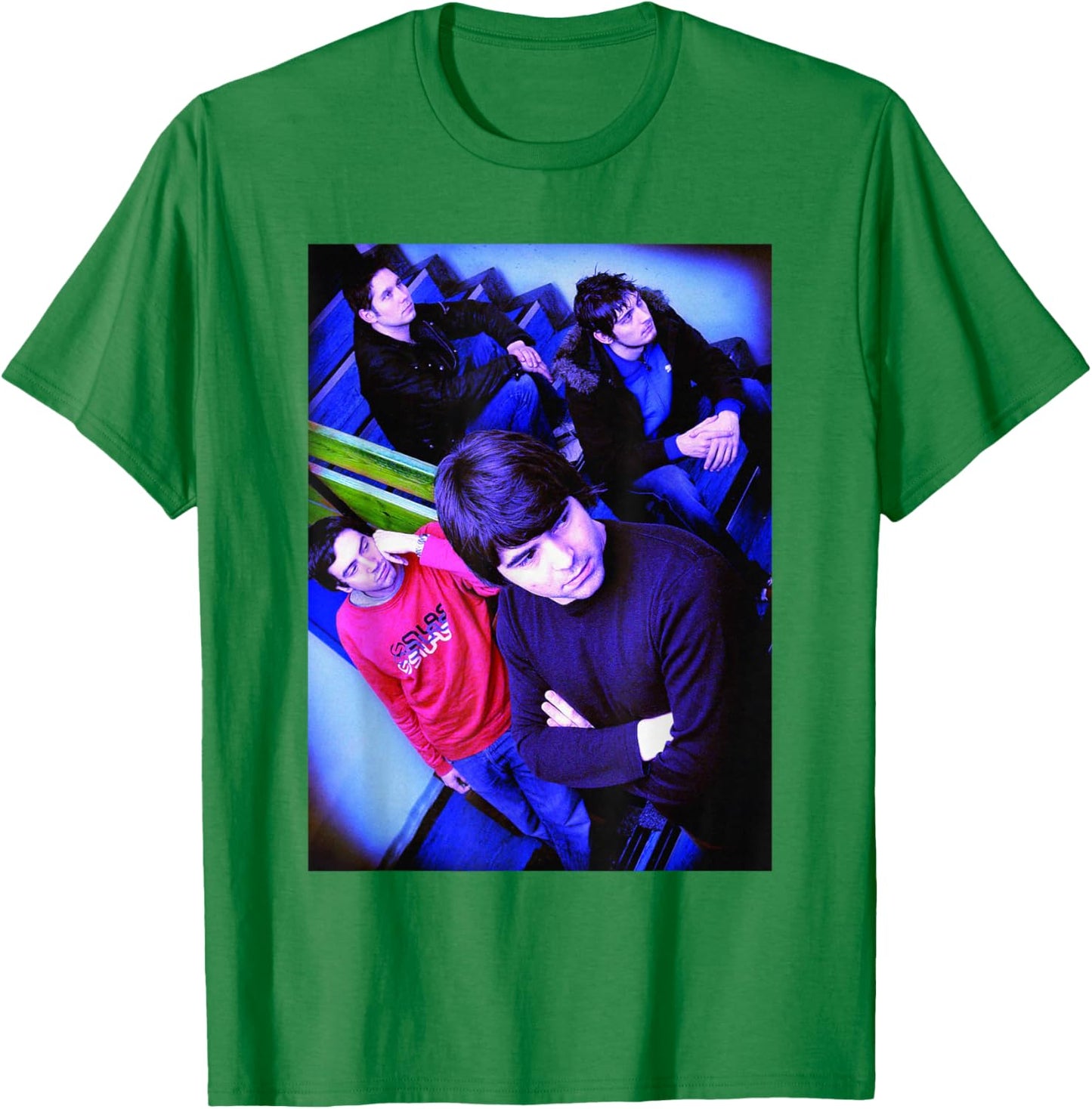 Bandportrait von Snow Patrol Final Straw Era Run T-Shirt - T-Shirt | Irish Green