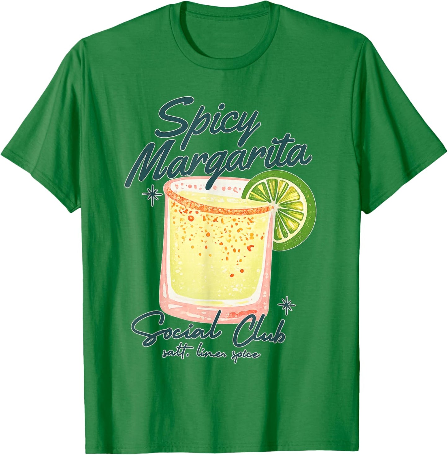 Spicy Margarita Social Club att Lime Spice Women T-Shirt - T-Shirt | Irish Green