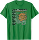 Nebraska Omaha Mavericks Vintage Basketball 90's Red T-Shirt - T-Shirt | Irish Green