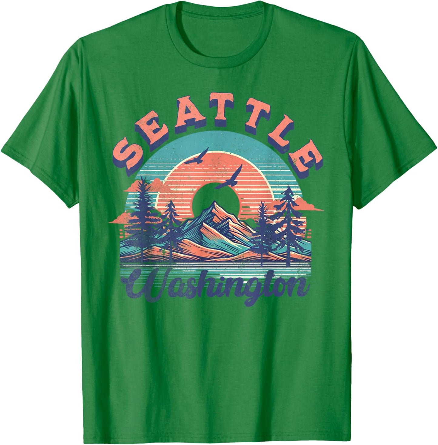 Seattle T-Shirt - T-Shirt | Irish Green