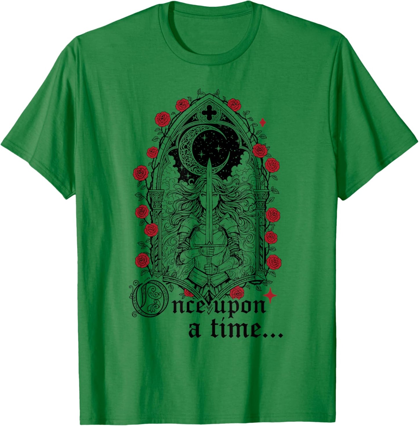 Knight Armor Renaissance Medieval Fair Once Upon A Time T-Shirt - T-Shirt | Irish Green