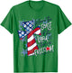 Where The Spirit Of The Lord Is There Is Freedom 4th Of July T-Shirt - T-Shirt | Irish Green