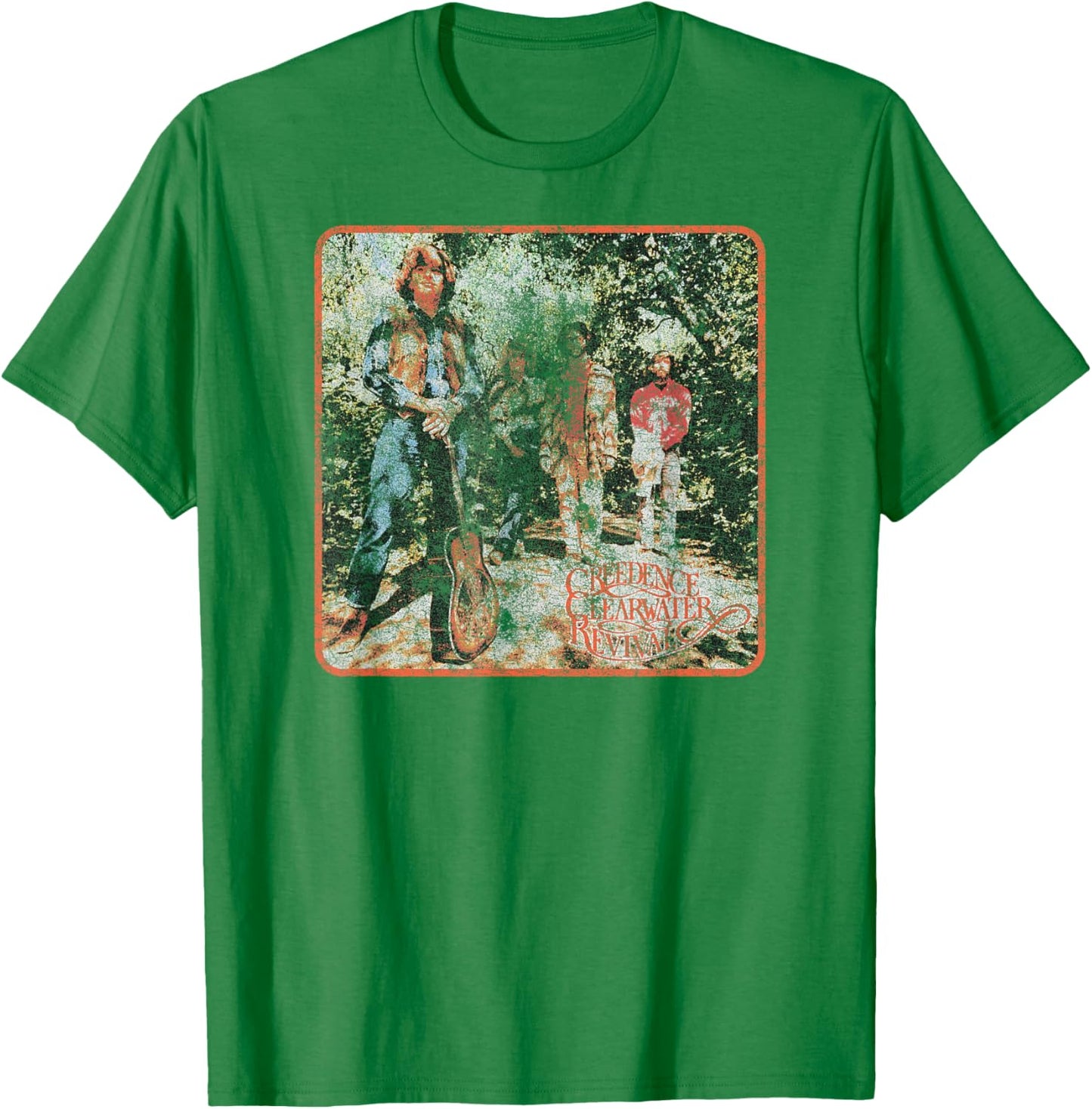 Creedence Clearwater Revival Green River T-Shirt - T-Shirt | Irish Green
