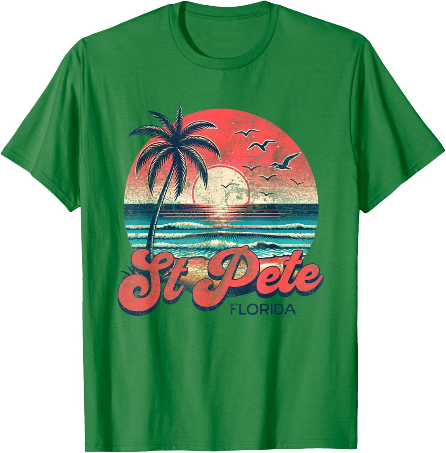 St Pete T-Shirt - T-Shirt | Irish Green