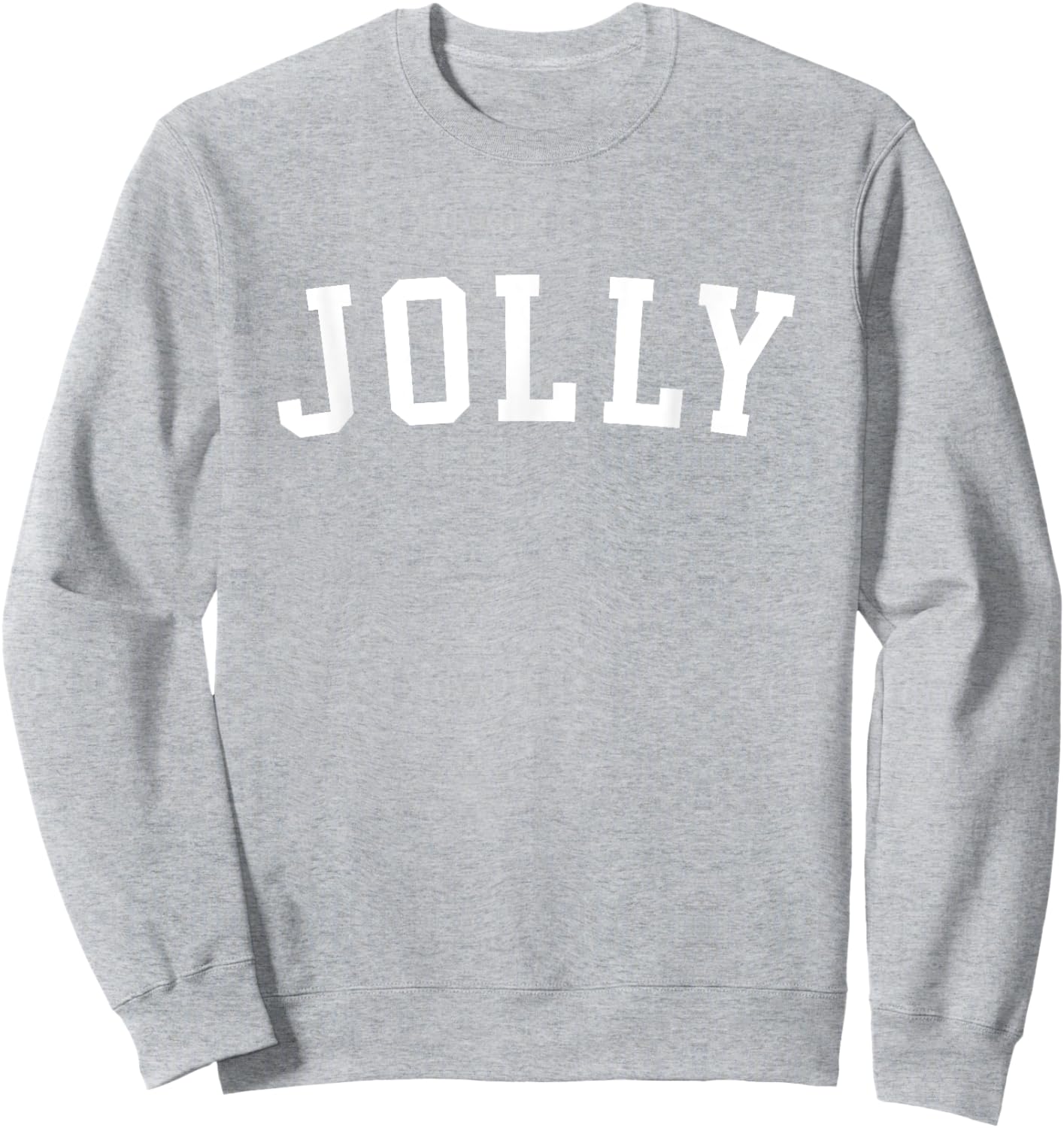 Jolly Merry Christmas Sweatshirt - Sweatshirt | Ash
