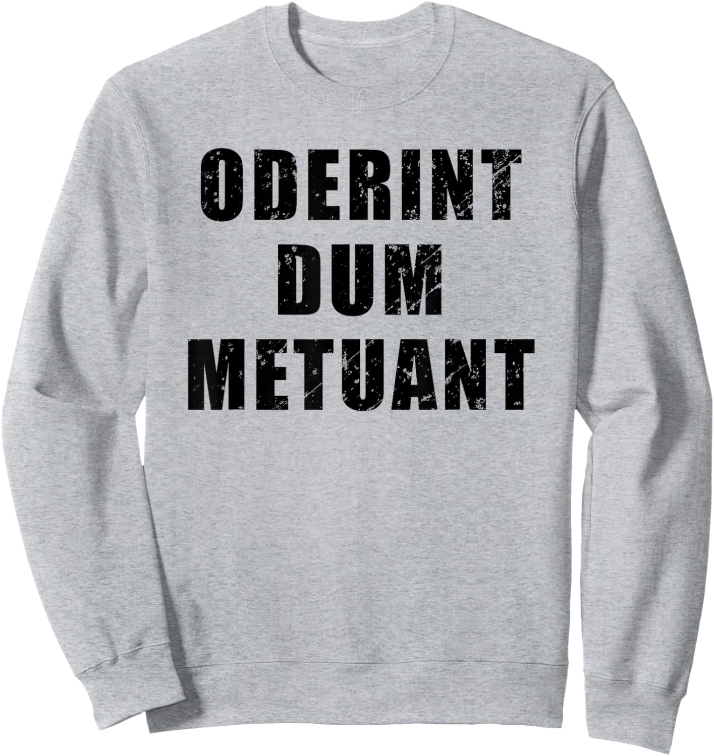Oderint Dum Metuant - Let them hate, so long as they fear Sweatshirt - Sweatshirt | Ash