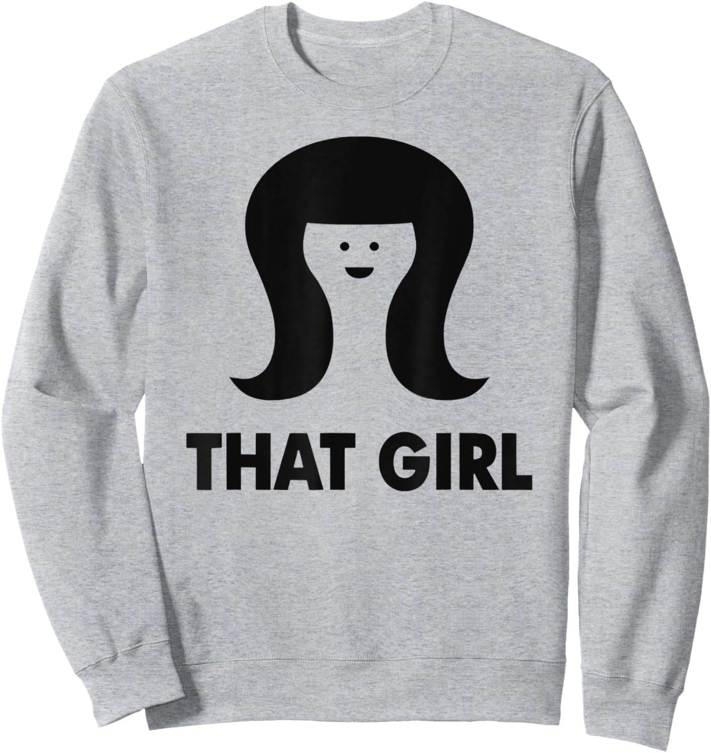 That girl meme funny retro Sweatshirt - Sweatshirt | Ash