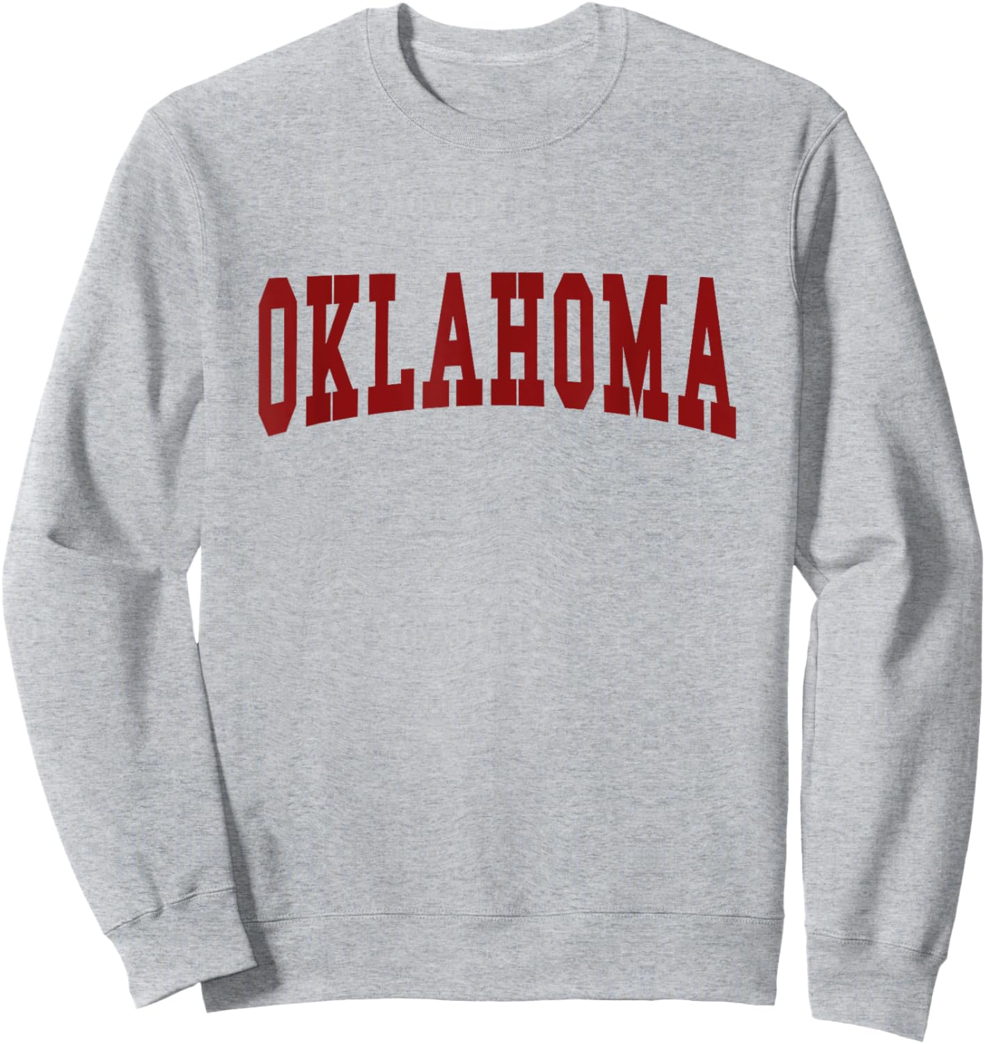 OKLAHOMA - Throwback Design - Classic Sweatshirt - Sweatshirt | Ash