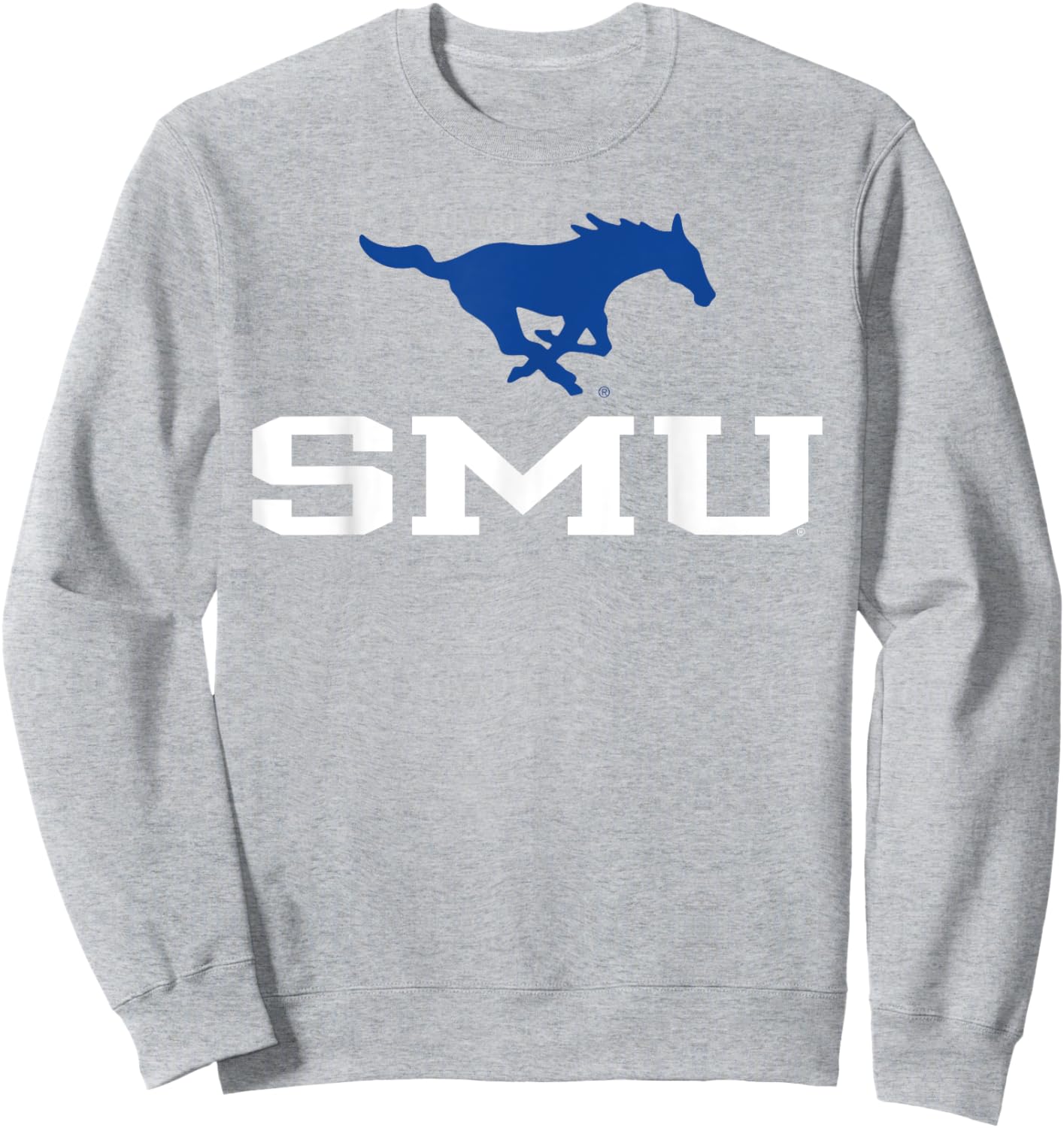 SMU Mustangs Sportsmanship Red Officially Licensed Sweatshirt - Sweatshirt | Ash
