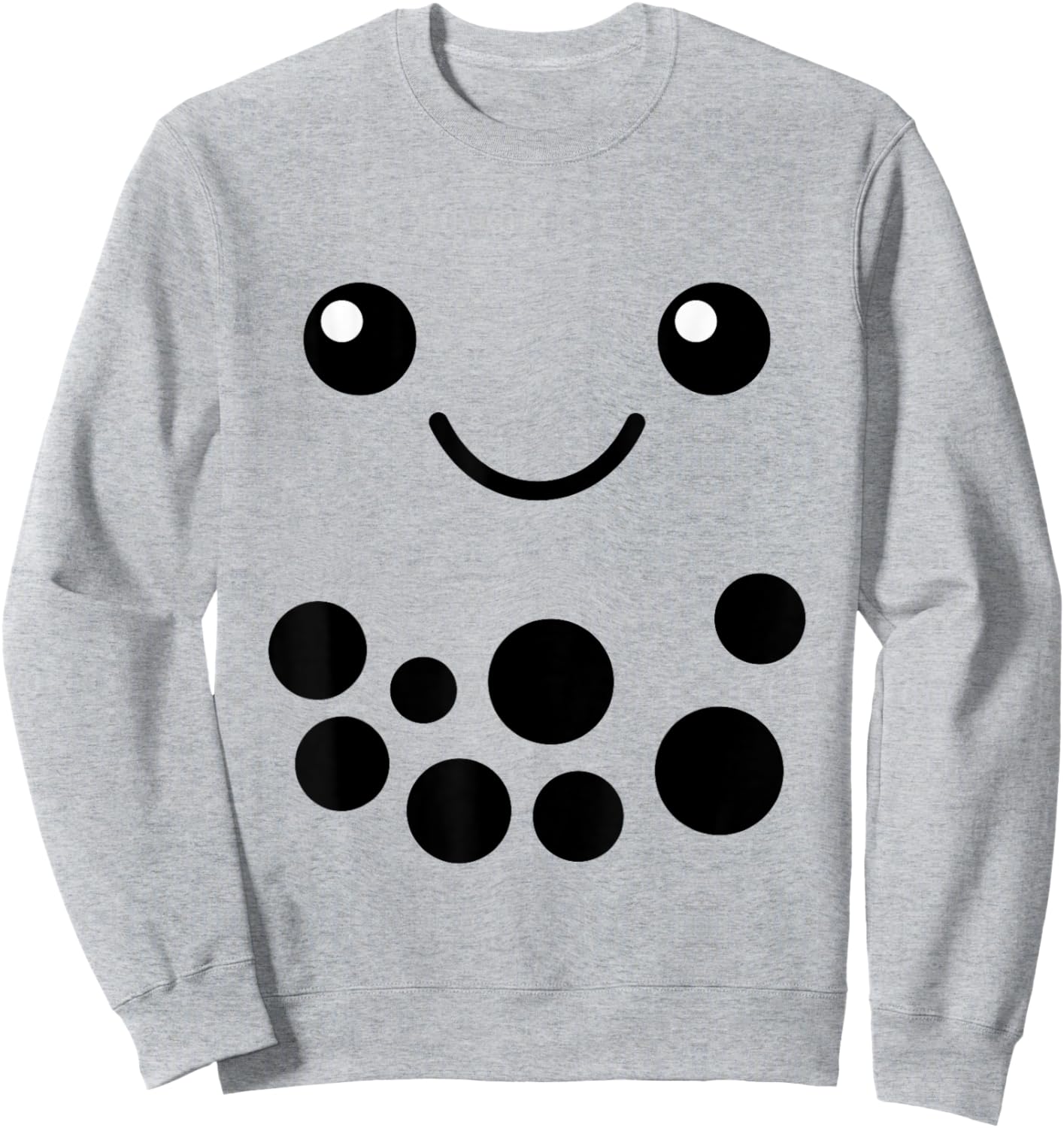 Thai Milk Bubble Tea Costume Boba Tea Halloween Costume Sweatshirt - Sweatshirt | Ash