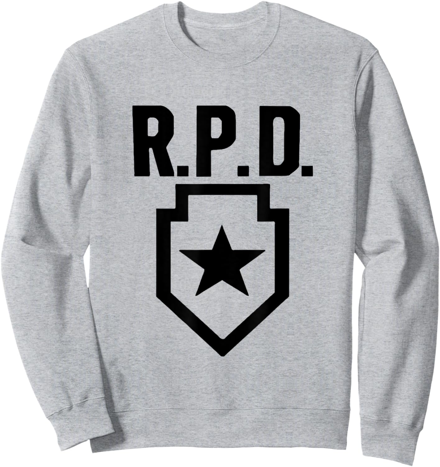 Racoon City RPD Logo Sweatshirt - Sweatshirt | Ash