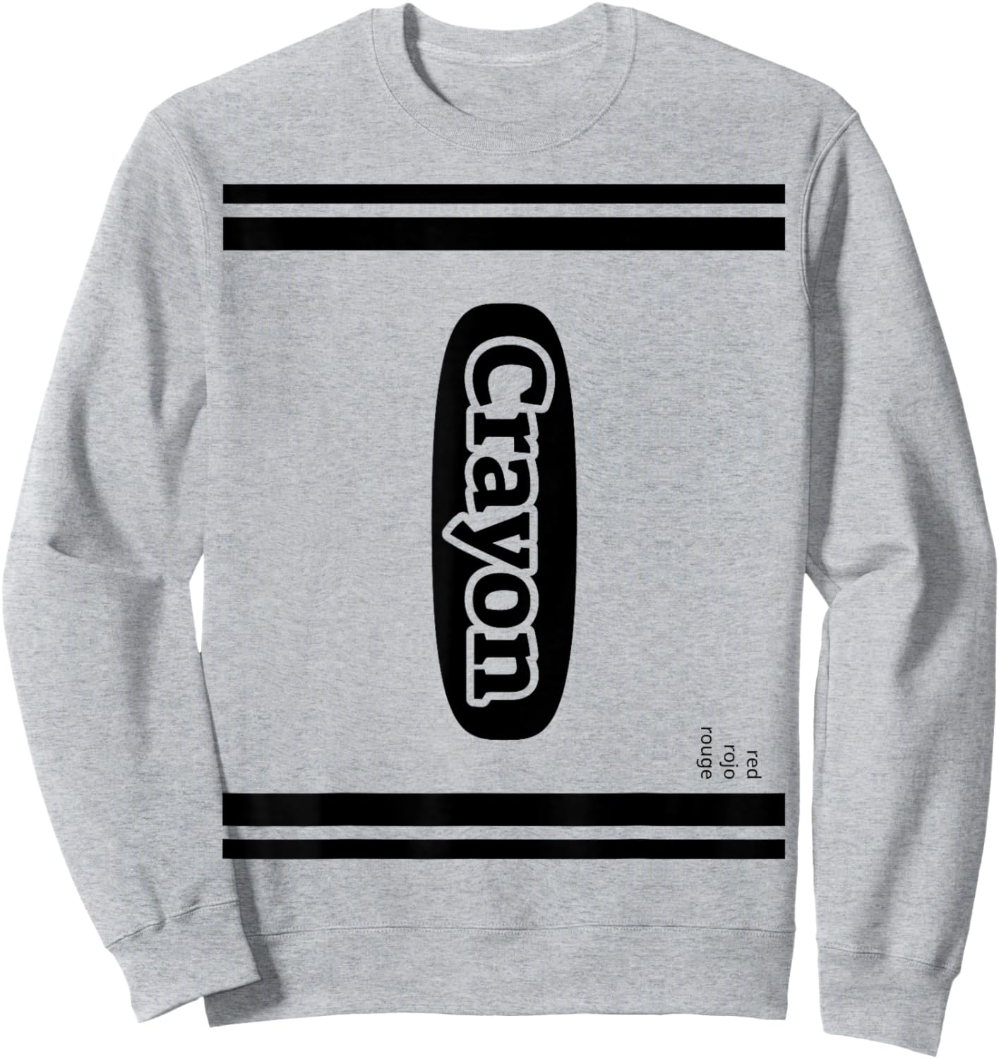 Crayon Red Group Costume Sweatshirt - Sweatshirt | Ash