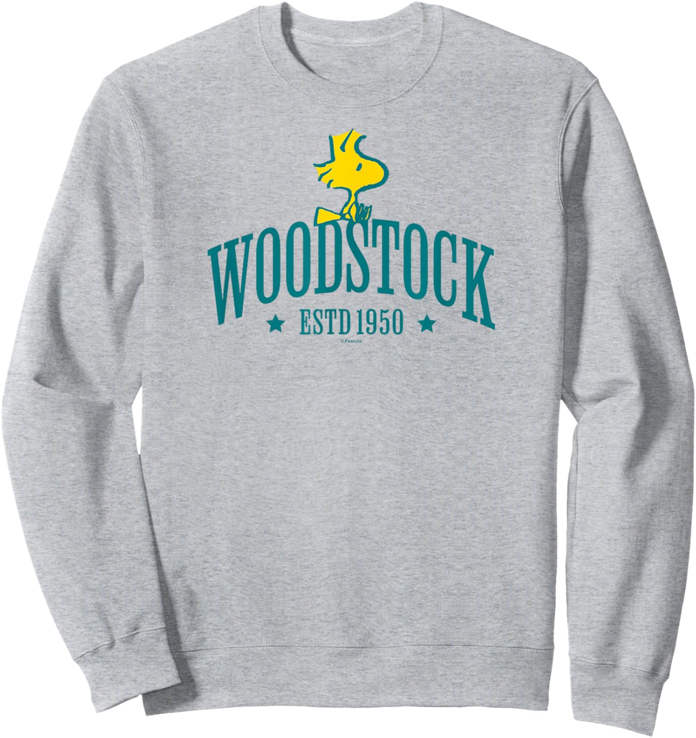 Peanuts - Woodstock Collegiate Sweatshirt - Sweatshirt | Ash