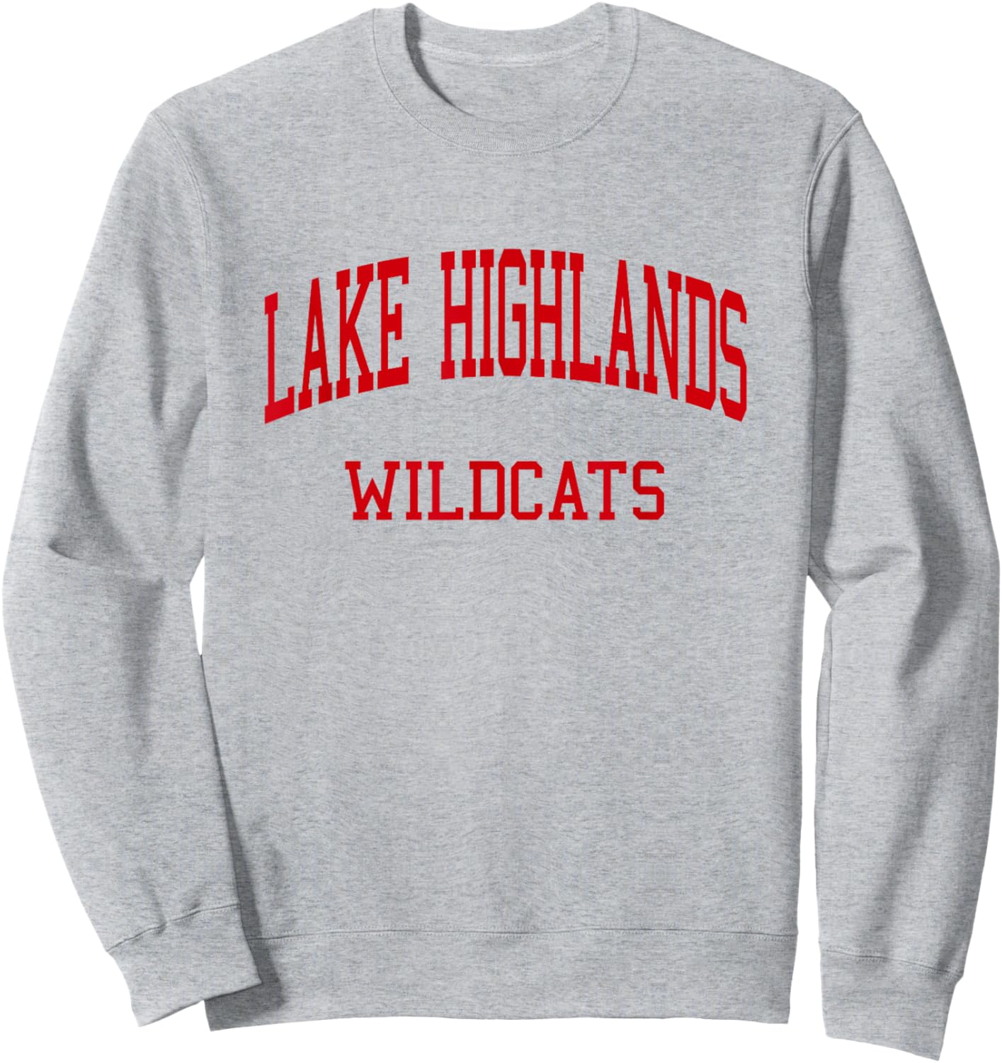 Lake Highlands High School HS Dallas TX Retro Sweatshirt - Sweatshirt | Ash