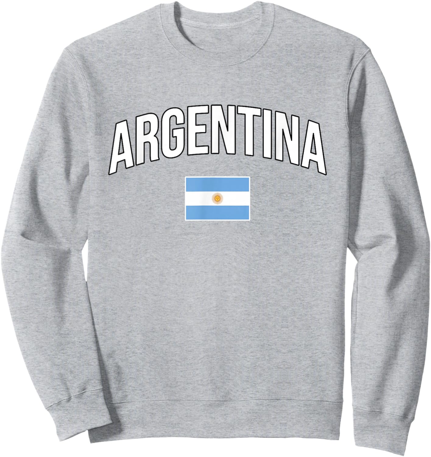 Argentina - Flag of Argentina - Throwback Design - Classic Sweatshirt - Sweatshirt | Ash