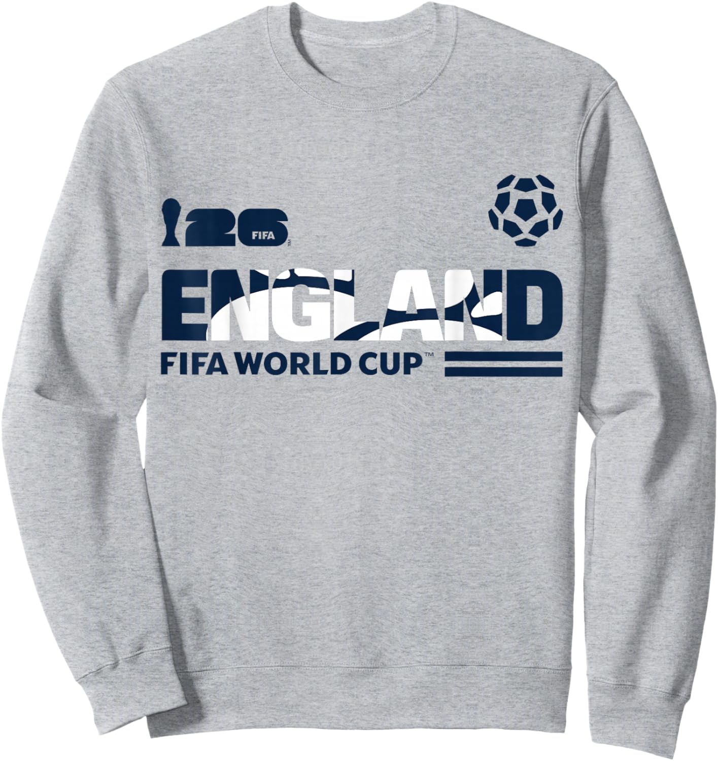 FIFA World CUP26 Qualifier England Sweatshirt - Sweatshirt | Ash