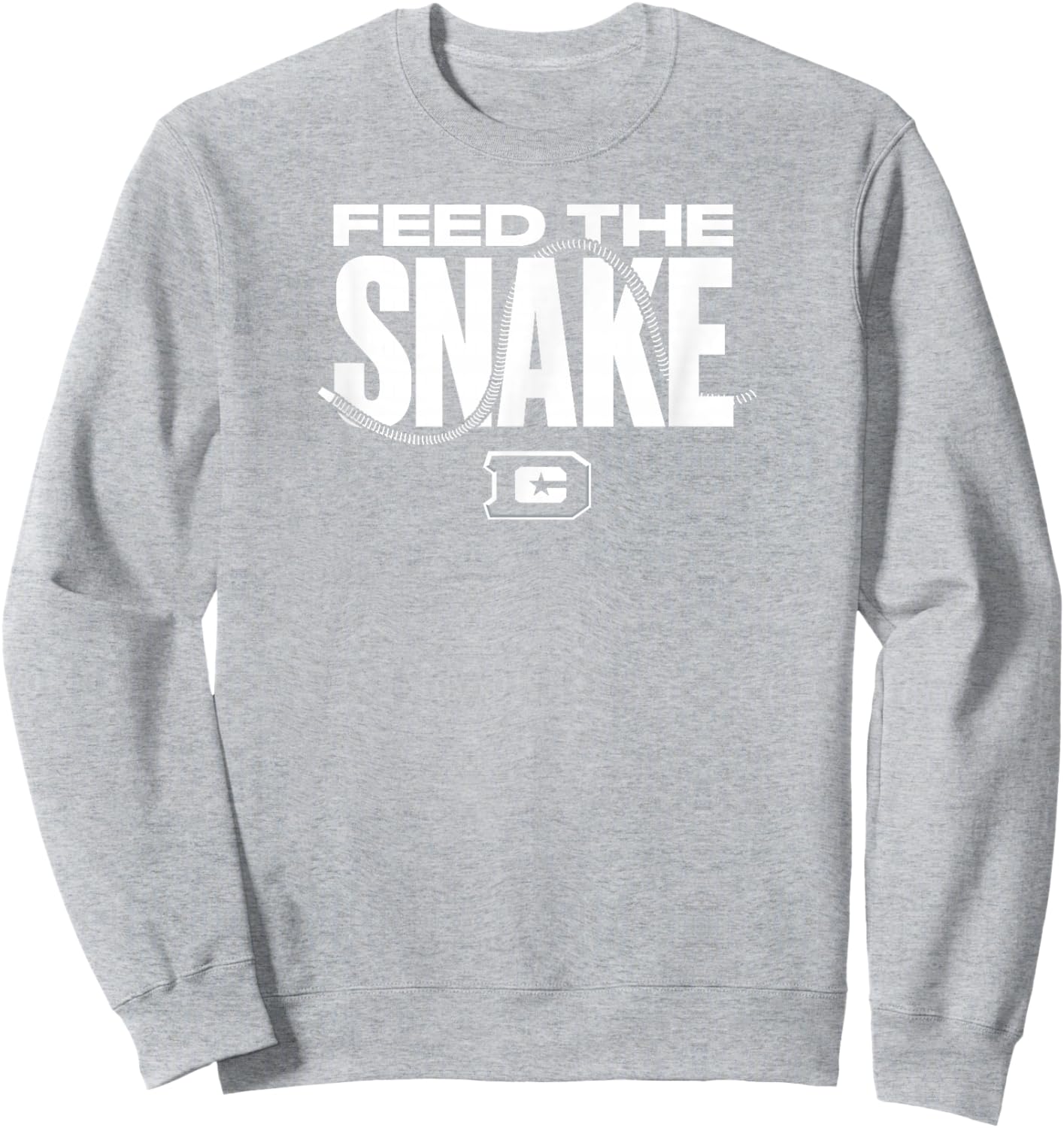 Feed The Snake - DC Defenders - UFL Sweatshirt - Sweatshirt | Ash
