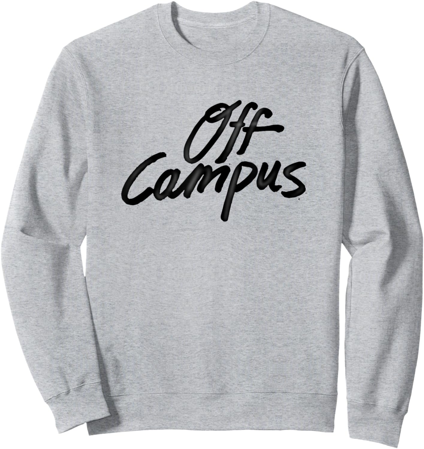 Off Campus Logo Sweatshirt - Sweatshirt | Ash