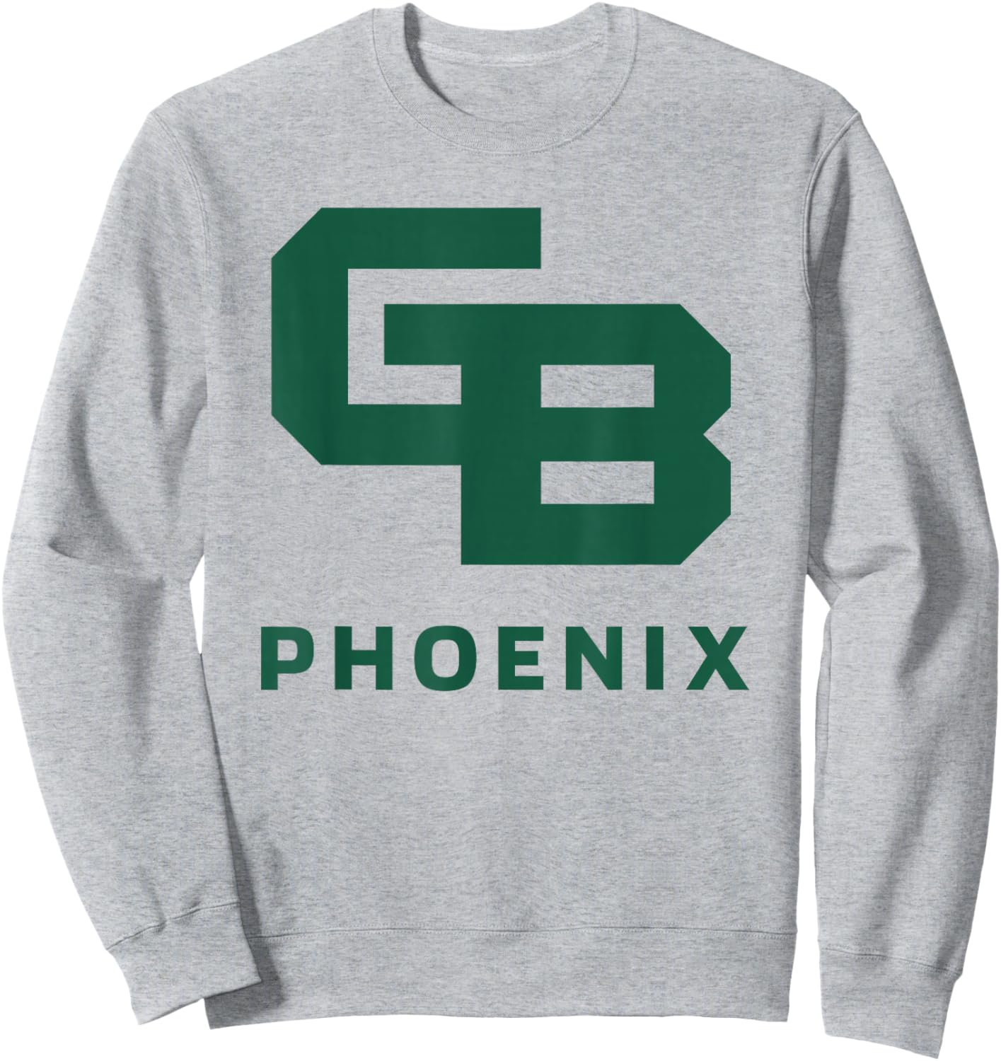 Wisconsin Green Bay Phoenix Icon Officially Licensed Sweatshirt - Sweatshirt | Ash