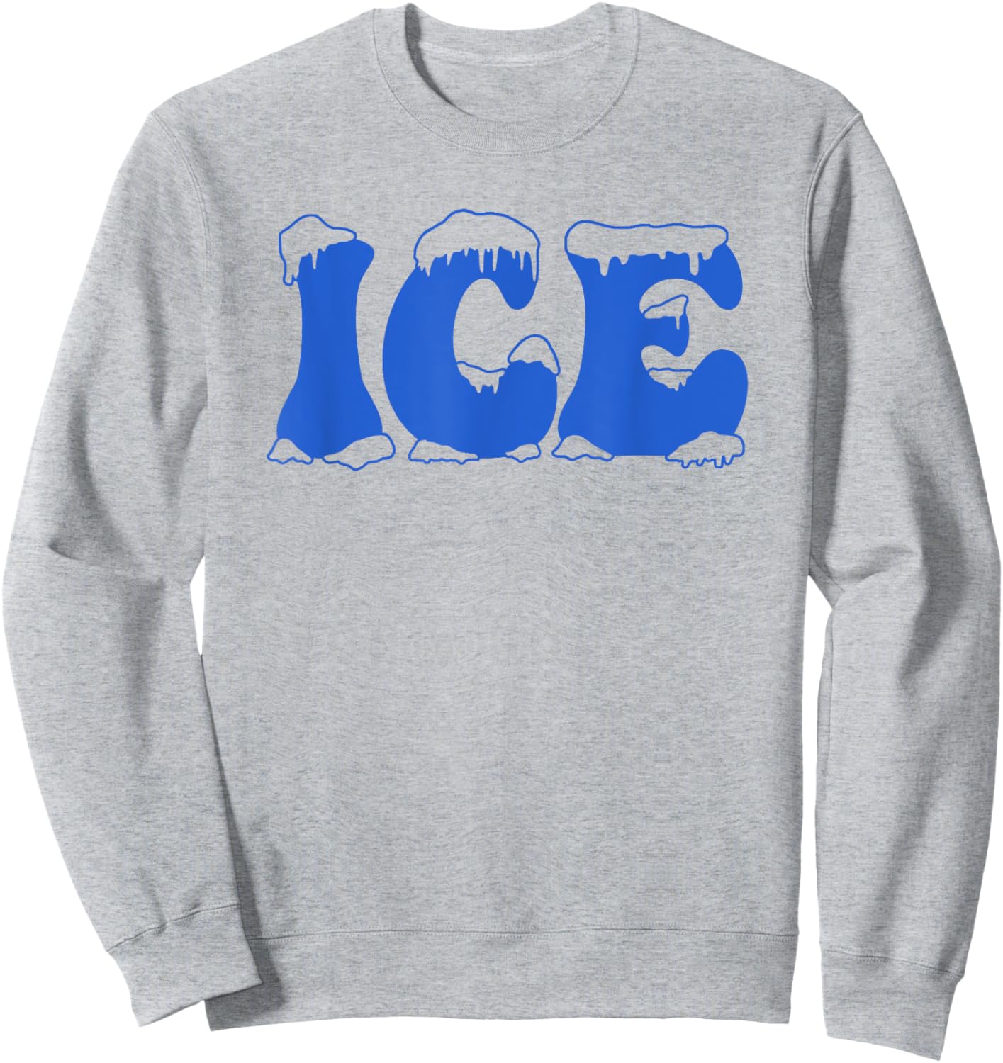 Funny Family Matching Halloween Costume Ice Ice And Baby Sweatshirt - Sweatshirt | Ash
