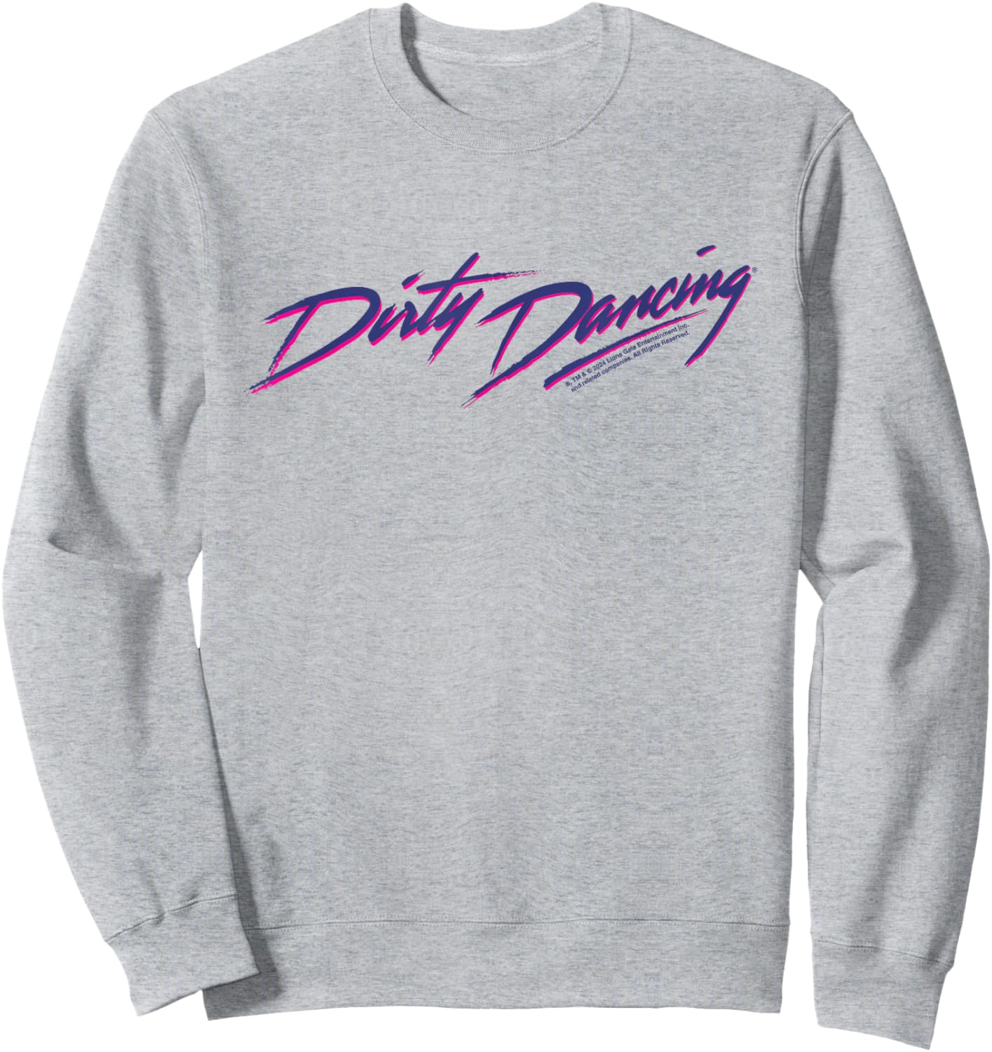 Dirty Dancing Classic Text Movie Logo Sweatshirt - Sweatshirt | Ash