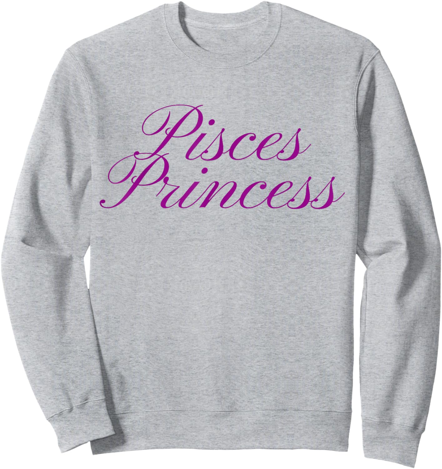 Pisces Princess Sweatshirt - Sweatshirt | Ash