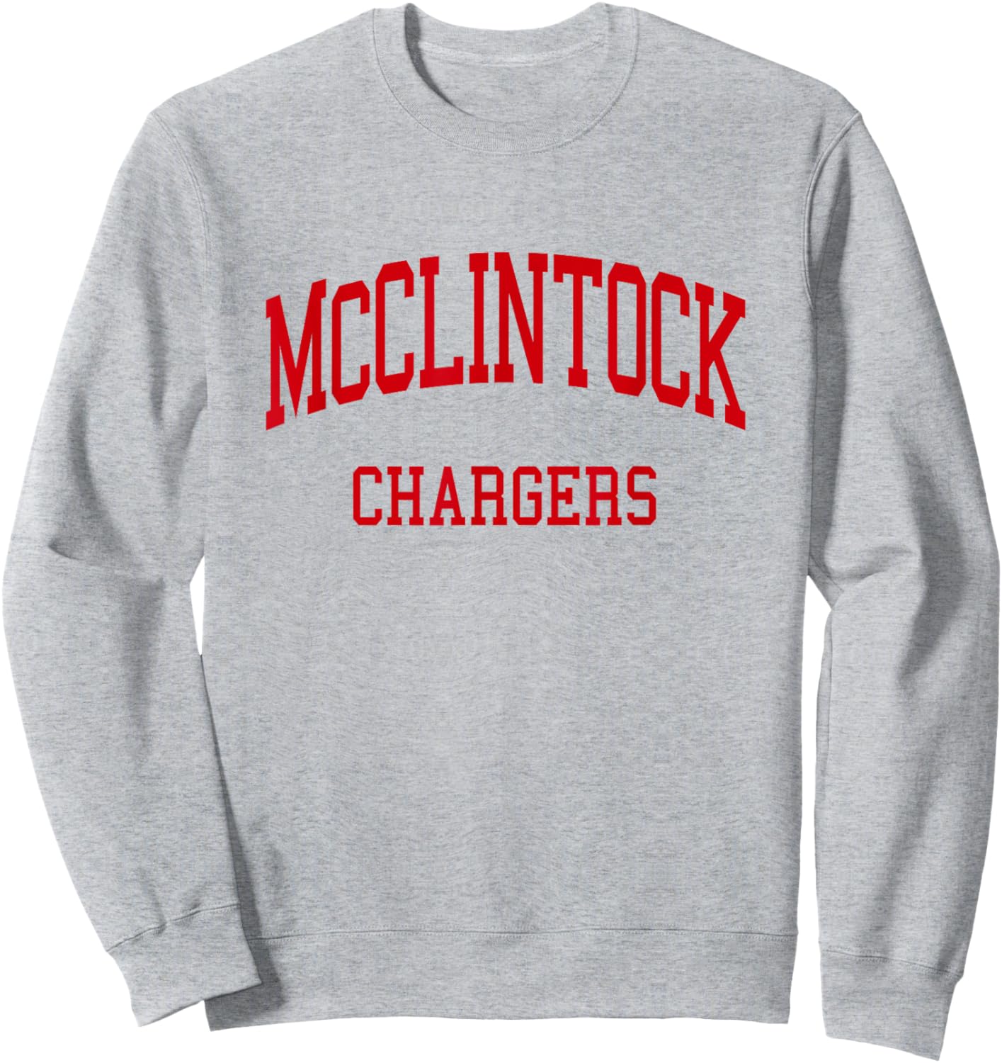 McClintock High School HS Tempe AZ Retro Sweatshirt - Sweatshirt | Ash