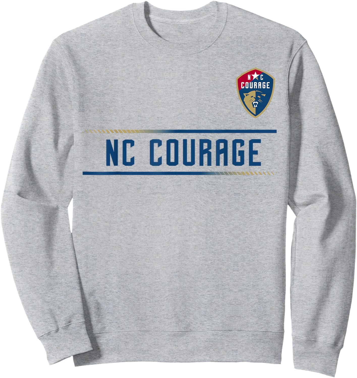 Officially Licensed North Carolina Courage NWSL Apparel Sweatshirt - Sweatshirt | Ash