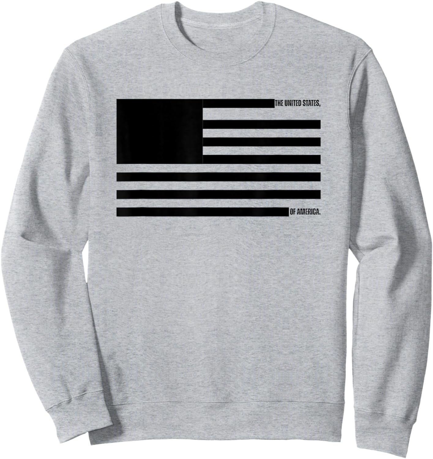 Redacted USA US Flag Patriotic 4th July Men Women Kids Sweatshirt - Sweatshirt | Ash