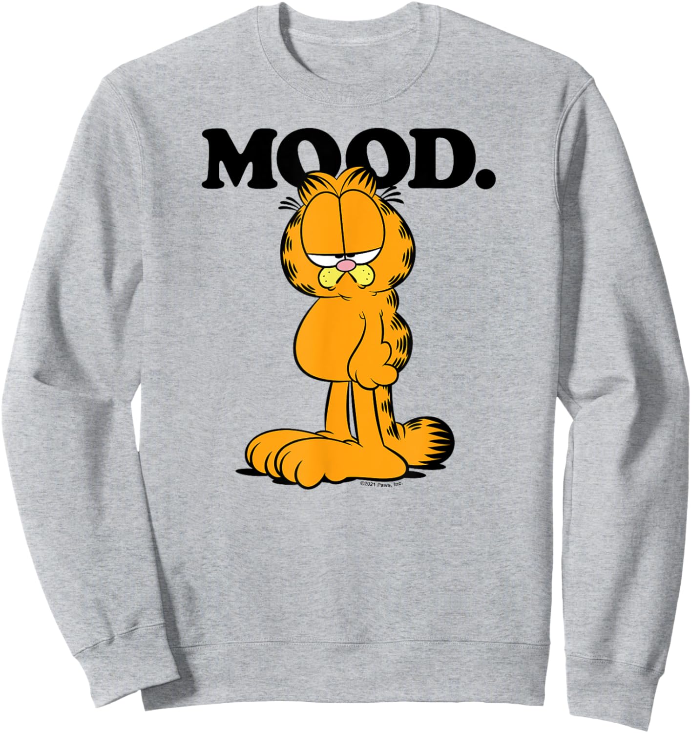Garfield - Mood Sweatshirt - Sweatshirt | Ash