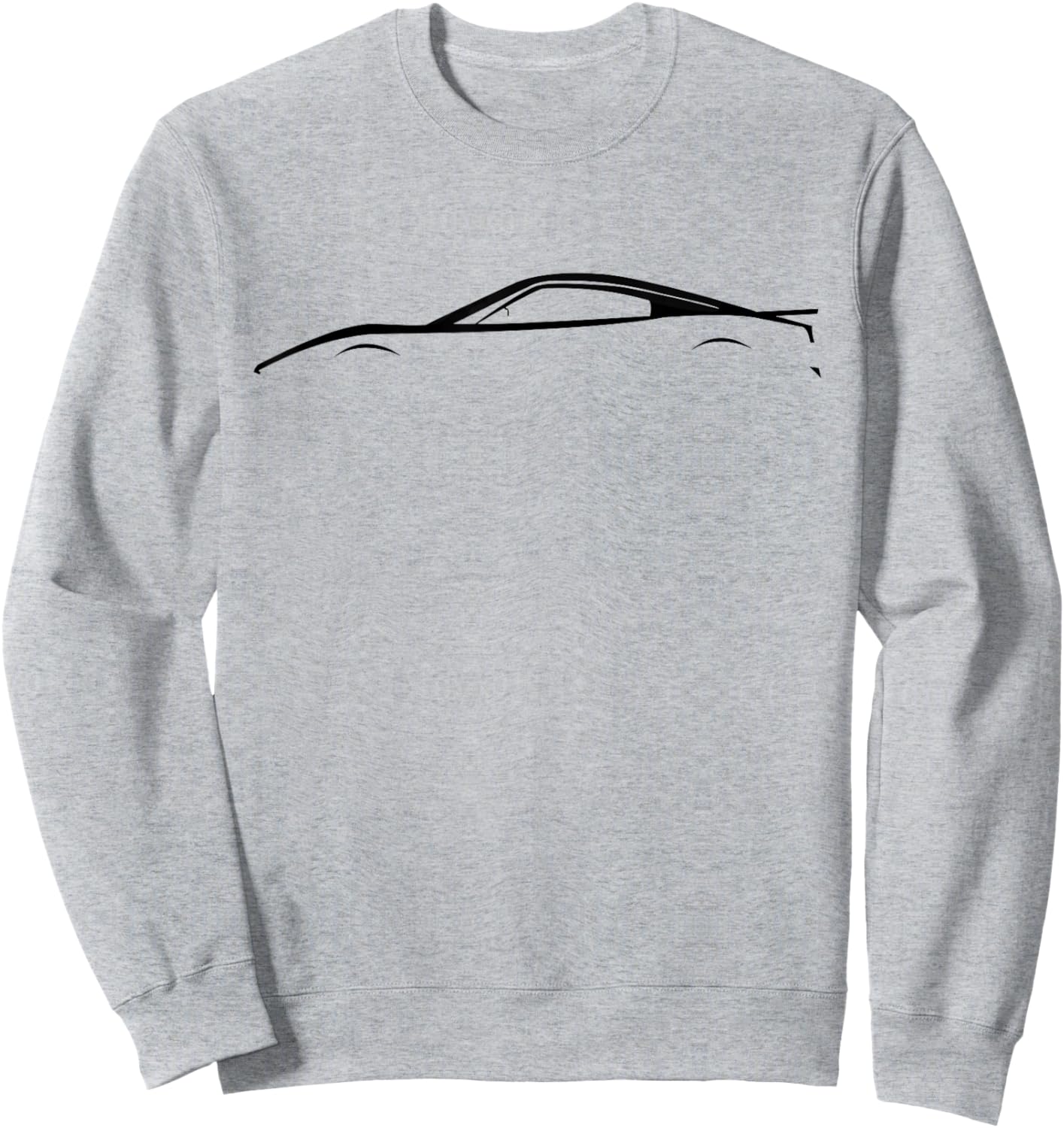 911 Legendary Racing Sports Car Iconic Racing Car Silhouette Sweatshirt - Sweatshirt | Ash