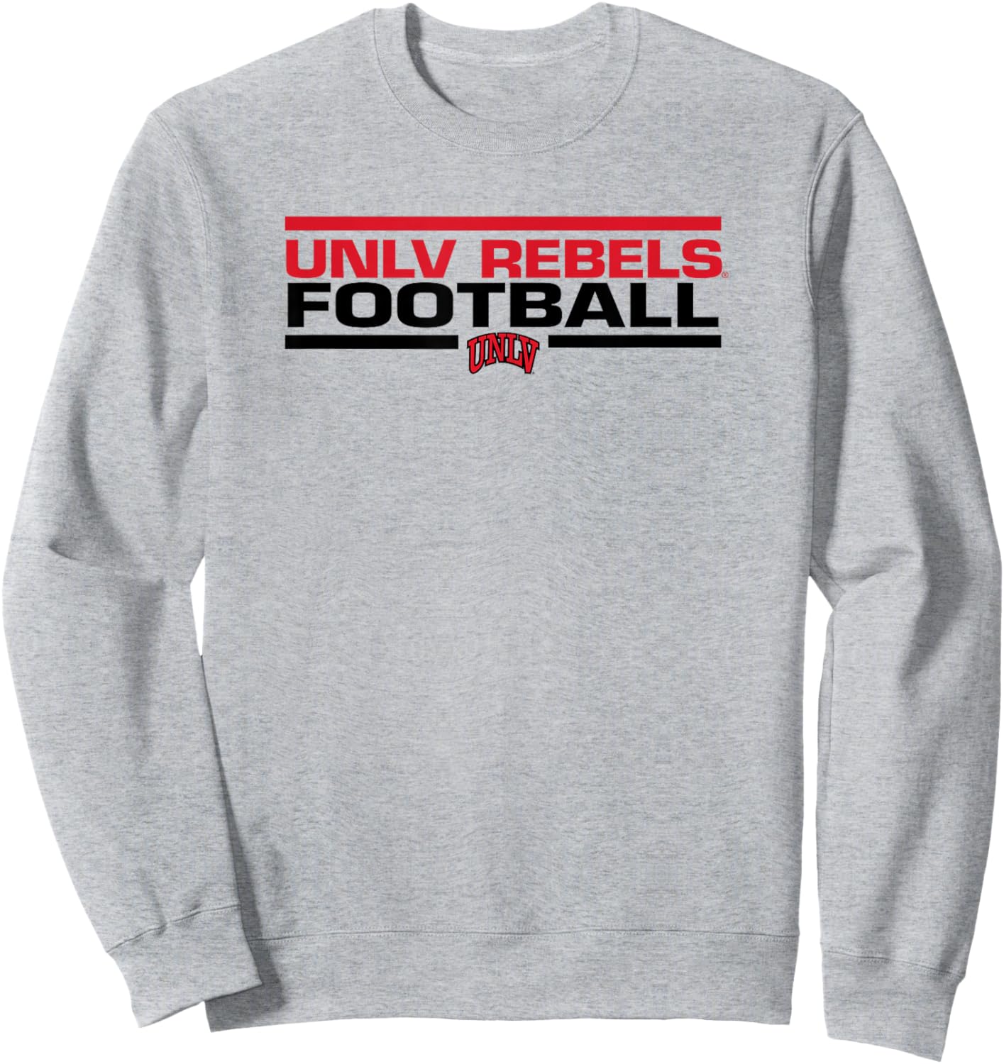 UNLV Rebels Football Tackle Gray Officially Licensed Sweatshirt - Sweatshirt | Ash