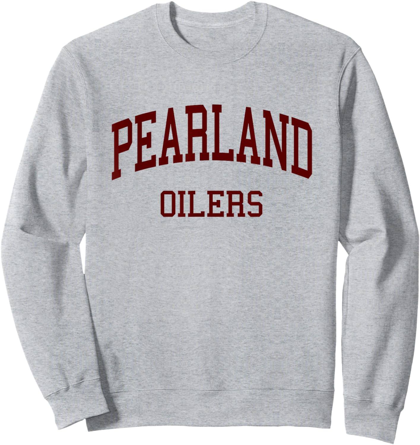 Pearland High School HS Pearland TX Retro Sweatshirt - Sweatshirt | Ash
