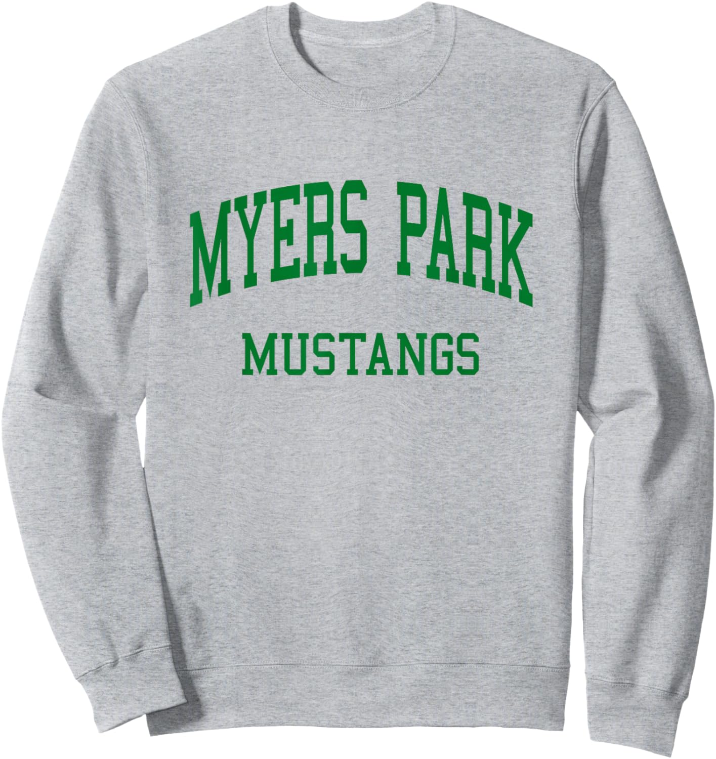 Myers Park High School HS Charlotte NC Retro Sweatshirt - Sweatshirt | Ash
