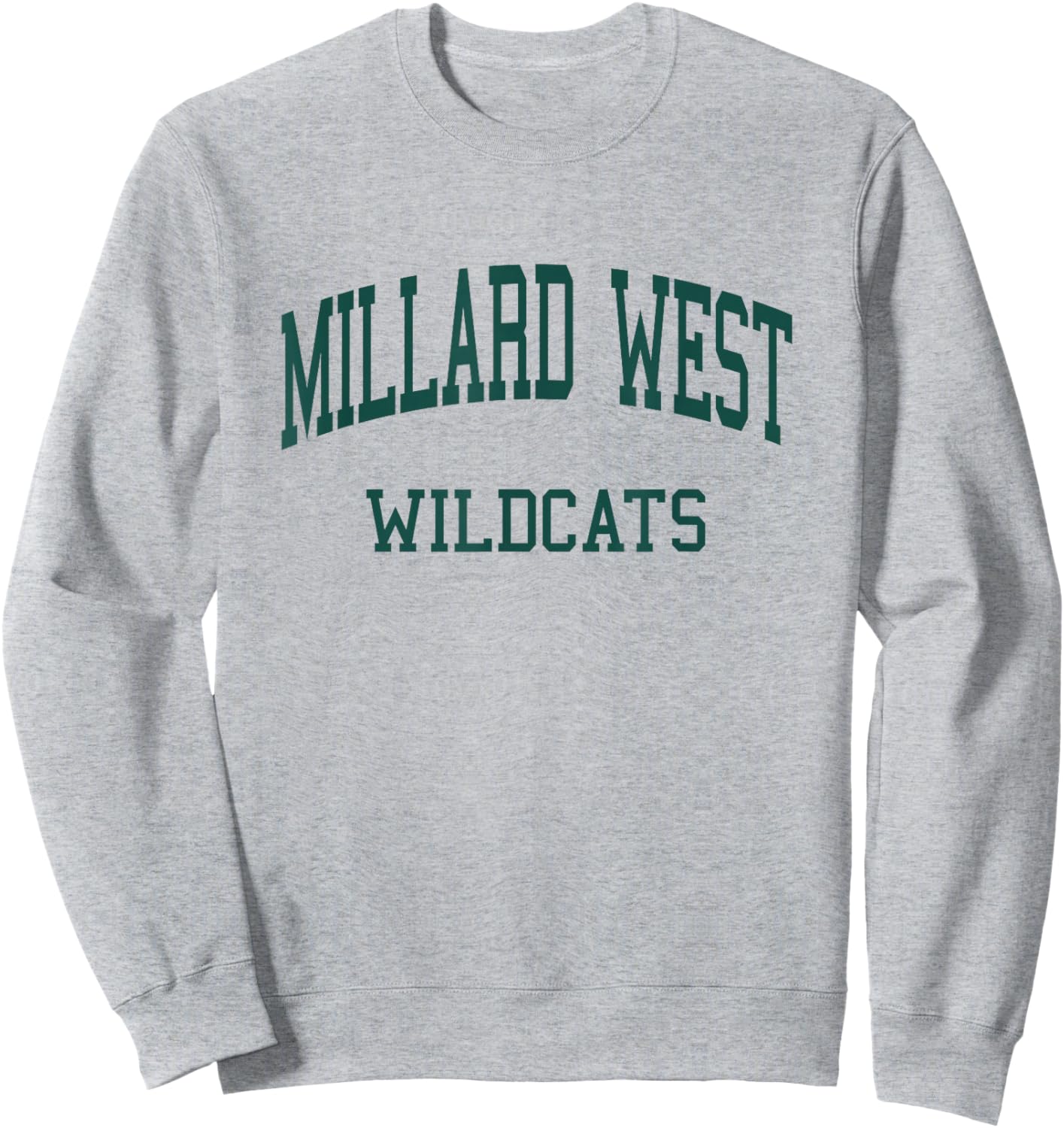 Millard West High School HS Omaha NE Retro Sweatshirt - Sweatshirt | Ash