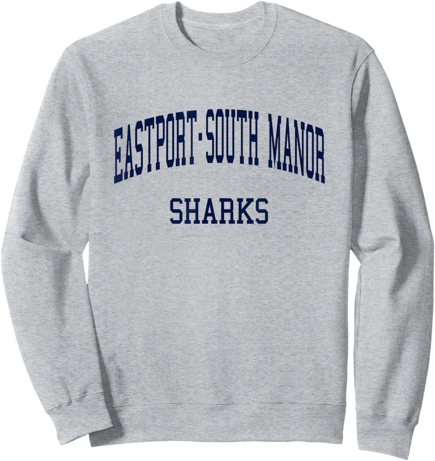 Eastport-South Manor High School HS Manorville NY Retro Sweatshirt - Sweatshirt | Ash