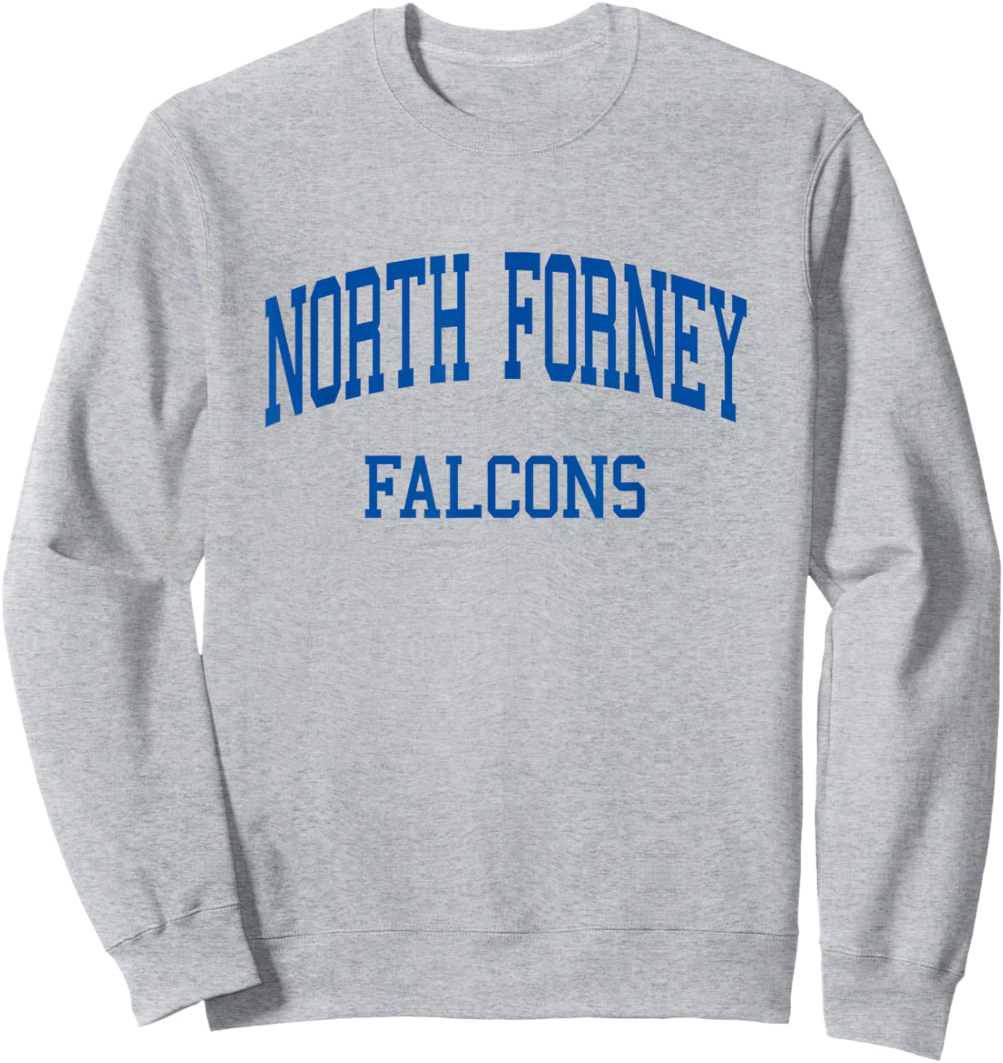 North Forney High School HS Forney TX Retro Sweatshirt - Sweatshirt | Ash