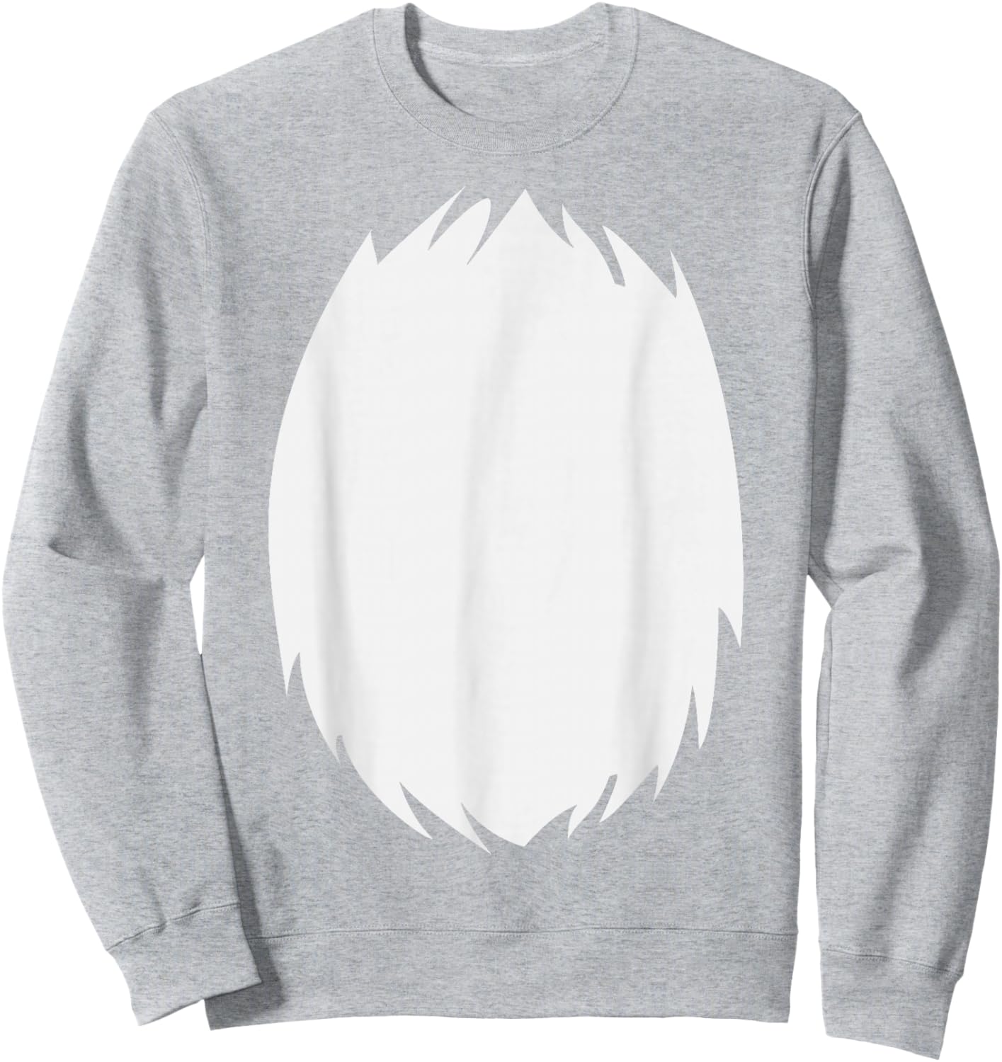 Wolf Costume Adult Children Men Women Wolf Costume Sweatshirt - Sweatshirt | Ash