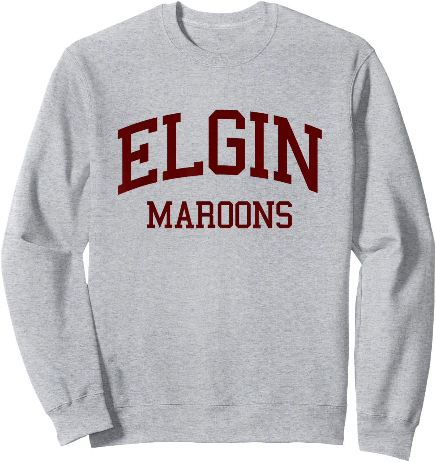Elgin High School HS Elgin IL Retro Sweatshirt - Sweatshirt | Ash