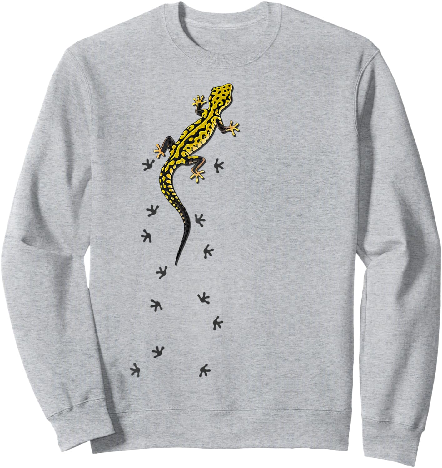 Cute Lizard Reptile Leopard Gecko Gifts Women Kid Sweatshirt - Sweatshirt | Ash